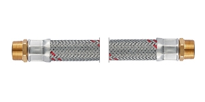 Picture of NEOFLEX-EPDM Panzerschlauch DN19, AG x AG, 3/4" x 3/4", 70 cm, Art.Nr. : 67 7670 70