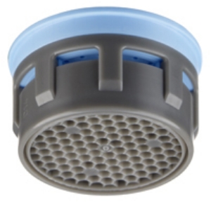 Picture of NEOPERL HONEYCOMB Laminar Innenteil, mit Dichtungen/hellblau, M22 / M24, A = ~ 13.5 - 15 l/min., Art.Nr. : 01 4042 95
