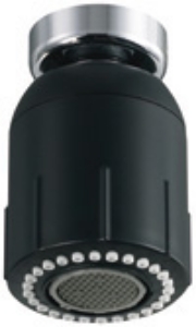 Picture of NEOPERL VARIOlino PCA, schwarz, M22x1/M24x1, 6 l/min., Art.Nr. : 01 3290 98
