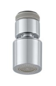 Picture of NEOPERL VARIOduo PCA Umstellstrahlr., mit Kugelgelenk, verchromt, M22x1/M24x1, EK: B, ~ 6.8 l/min., Art.Nr. : 70 5079 98