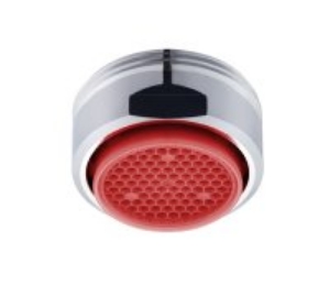 Picture of NEOPERL HONEYCOMB Clinic Strahlregler, rot, M24x1, Z = ~ 7.5 - 9 l/min., Art.Nr. : 01446295 (01 4462 95)