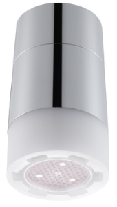Picture of NEOPERL HONEYCOMB LED Strahlr. WSC CH, mit 3 Farben "Traffic Light", M22x1 / M24x1, EK: B, ~ 7.5 l/min., Art.Nr. : 70 5127 98