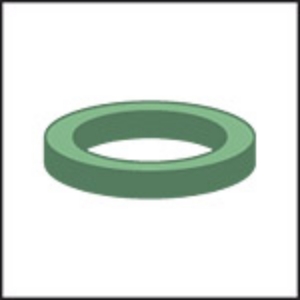 Bild von TECHNIC Raccord-Dichtungen, Tesnit / Beutel zu 10 Stk., 3/4", 23 x 17 x 2 mm, Art.Nr. : 78 4080 90