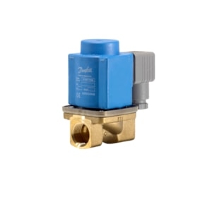 Picture of Danfoss - EV220B Magnetventil 2/2 Wege - Servogesteuert, G 1/2, NBR, NC, 12 mm, 24 V/AC, Art.Nr. : 032U153816