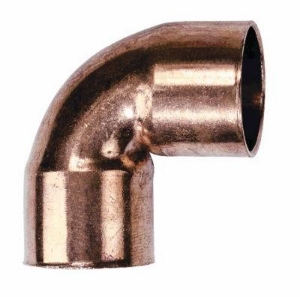 Picture of +GF+ Serie 7000 Lötfittings Winkel Kupfer, d mm: 22, Art.Nr.: 767090009