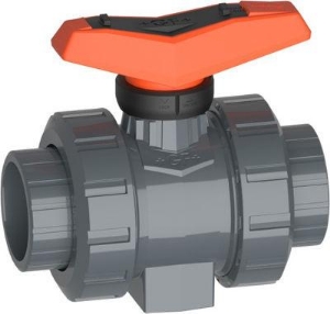 Picture of +GF+ PVC-U Kugelhahn Typ 546 Pro Mit Klebemuffen PVC-U ISO, d mm: 40, Art.Nr.: 161546065