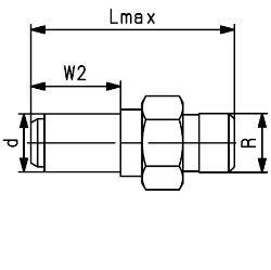 Picture of +GF+ ELGEF Plus Übergangsadapter PE/Messing d20-63mm / SDR11 / Aussengewinde R, d mm: 50, Art.Nr.: 720920720