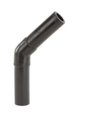 Picture of +GF+ ELGEF Plus Winkel 45° PE100 d90-315mm / SDR17 / Langschenklige Version, de mm: 125, Art.Nr.: 753150815