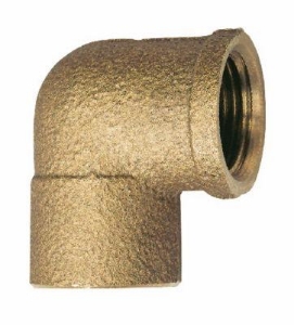 Picture of +GF+ Serie 7000 Lötfittings Winkel Rotguss, d mm: 22, Art.Nr.: 767091329