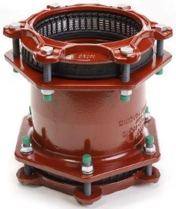 Picture of +GF+ MULTI/JOINT® 3007 Plus Kupplung, längskraftschlüssig, Uni/Fikser Coupling, restraint, Uni/Fiksers, DN: 50, Art.Nr.: 709305210