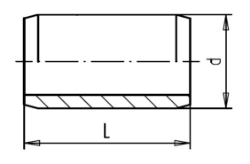 Picture of +GF+ Doppelnippel PVC-U metrisch, Grösse: 16, Art.Nr.: 721900905