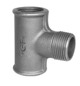 Picture of +GF+ 133 T-Stück, egal, Dimension ″: 3/8", Art.Nr.: 770133103