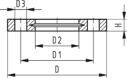 Bild von +GF+ Losflansch PP-V (Vollkunststoff), Ø mm: 140, Art.Nr.: 727700416