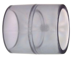 Picture of +GF+ Muffe egal PVC-U transparent metrisch, Grösse: 40, Art.Nr.: 752910109