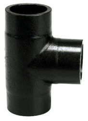 Picture of +GF+ ecoFIT T 90° egal PE100 d20-500mm / SDR11, d mm: 140, Art.Nr.: 753208616