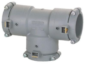 Picture of +GF+ INSTAFLEX Elektroschweiss T-Stück PB 90°, d mm: 16, Art.Nr.: 761069237