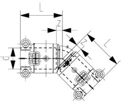 Picture of +GF+ INSTAFLEX Elektroschweiss Winkel 45° PB Mit Muffe-Stutzen, d mm: 16, Art.Nr.: 761069227
