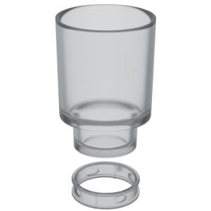 Bild von Bodenschatz - LIV Glas Matt zu WC-Bürstengarnitur (Zubehör), Art.Nr. : BA58XX860