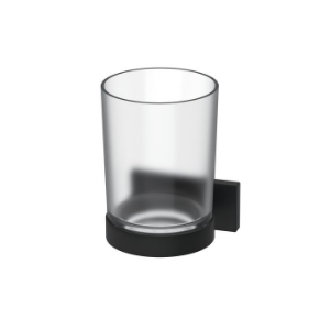 Picture of Bodenschatz - SIGNA Glashalter schwarz matt mit Mattglas, Art.Nr. : BA59SM212