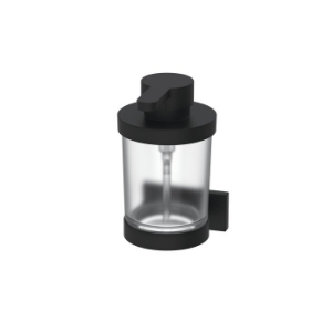 Picture of Bodenschatz - SIGNA Seifenspender schwarz matt mit Mattglas, Art.Nr. : BA59SM226
