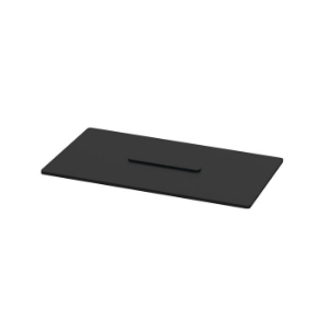 Picture of Bodenschatz - Ablage schwarz matt zu Papierhalter mit Ablage SIGNA, Art.Nr. : BA59SM871