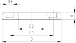 Picture of +GF+ INSTAFLEX Lose Flansche PN 16 IPP, d mm: 20, Art.Nr.: 761065270