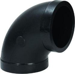 Picture of +GF+ ecoFIT Bogen 90° PE100 d20-500mm / SDR 11, d mm: 225, Art.Nr.: 753018720