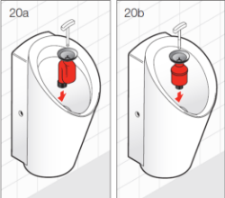 Picture of Laufen Siphon für Urinal LEMA 0-LITER , Art.Nr. :  H8941970000001