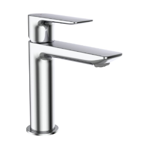 Bild von LAUFEN - CITYPLUS - Waschtischmischer, Ausladung 110 mm, Festauslauf, Eco+ Funktion, ohne Ablaufventil, Chrom, Art.Nr. :HF505302100000