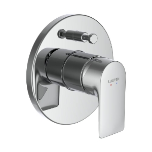 Bild von LAUFEN - CITYPLUS - Fertigmontage-Set für Unterputz-Bademischer, zu Simibox Standard & Simibox Light, mit integrierter Sicherheitseinrichtung Typ LB, Chrom, Art.Nr. :HF505389100000