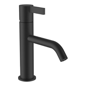 Picture of LAUFEN - KARTELL LAUFEN - Waschtischmischer, Ausladung 135 mm, Festauslauf, ohne Ablaufventil, PVD Titanschwarz matt, Art.Nr. :H3113310811201