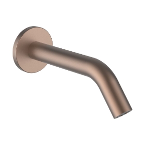 Bild von LAUFEN - KARTELL LAUFEN - Wanneneinlauf, Ausladung 175 mm, Festauslauf, PVD Rosegold gebürstet, Art.Nr. :H3713301680601