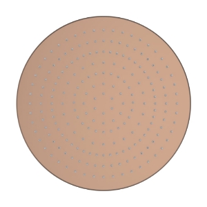 Picture of LAUFEN - SANITARY ACCESSORIES - Runde Kopfbrause, Ø 300 mm, PVD Rosegold gebürstet, Art.Nr. :H3679811682321