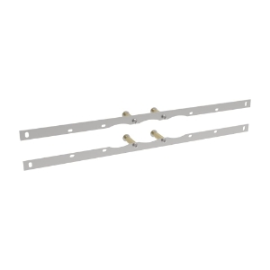 Picture of LAUFEN - SANITARY ACCESSORIES - Montagehilfe, für Vormontage Einbauset (HF574064000000), 2 Montagebügel, mit Befestigungsmaterial, Art.Nr. :HF529061941000