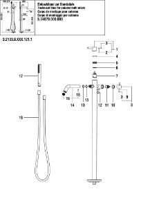 Picture of LAUFEN - HEBEL 42MM CHRO, Art.Nr. :H3903300040711