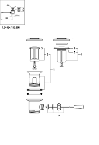 Picture of LAUFEN - KELCH+SCHAUMDICHTUNG+VENTILSTOPFEN CHRO, Art.Nr. :WI107363100000
