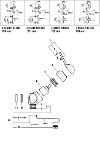 Picture of LAUFEN - AUSLAUF 115MM SWAP II MILOR SWISSTAP II, Art.Nr. :WI534046100000