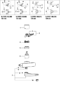 Picture of LAUFEN - AUSLAUF WANDMISCHER CLASS A225 CHRO, Art.Nr. :WI534139100000