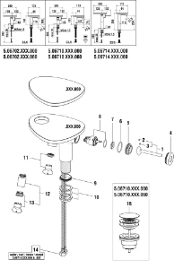 Picture of LAUFEN - BIDET KUGELGELENK CACHÉ M24X1 F428, Art.Nr. :WI559091428000