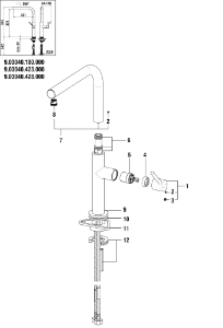 Picture of LAUFEN - DEKOR ROSETTE EINLOCH d50 SLIM CHRO, Art.Nr. :WI561094100