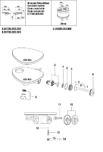 Picture of LAUFEN - ROSETTE d60 KOMPLETT ZU 1-POINT F428, Art.Nr. :WI569045428000