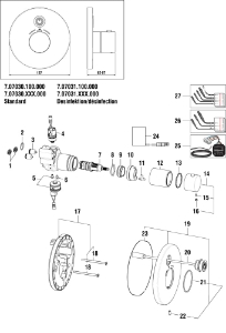Picture of LAUFEN - FRONTPLATTE SHOWERTRONIC LAUFEN F428, Art.Nr. :WI569067428600