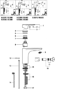 Picture of LAUFEN - HEBEL CITYPLUS 35MM LAUFEN CHRO, Art.Nr. :WI570113100600