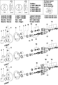 Picture of LAUFEN - DIMMER F29 1WEG ZU DUSCHENMISCHER, Art.Nr. :WI576526000060