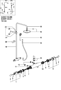 Picture of LAUFEN - WANDHALTER ZU SHOWERSTATION CHRO, Art.Nr. :WI577123100000