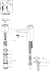 Picture of LAUFEN - PATRONENBASIS CITYTOUCH, Art.Nr. :WI717081000000