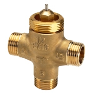 Picture of Danfoss - VZL 3 PN16 15/0,4 3-Wege-Durchgangsventil Gewinde, Art.Nr. :065Z2081