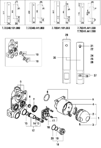 Bild von LAUFEN - VERKLEIDUNG WEISS ZU TOUCHBOARD KURZ, Art.Nr. :WI773182101000