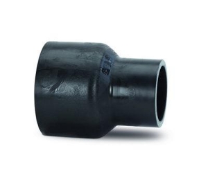 Bild von +GF+ ELGEF Plus Reduktion PE100 d25-630mm / SDR11 / Langschenklige Version, Anmerkung *, d 180, d2 160, DN 150, PN 16, SDR 11, Art.Nr. :753901033