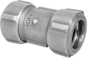 Bild von +GF+ PRIMOFIT Kupplung kurz verzinkt Egal für Stahlrohr, EPDM, Anmerkung -, Dim. 3∕8, Art.Nr. :775106050